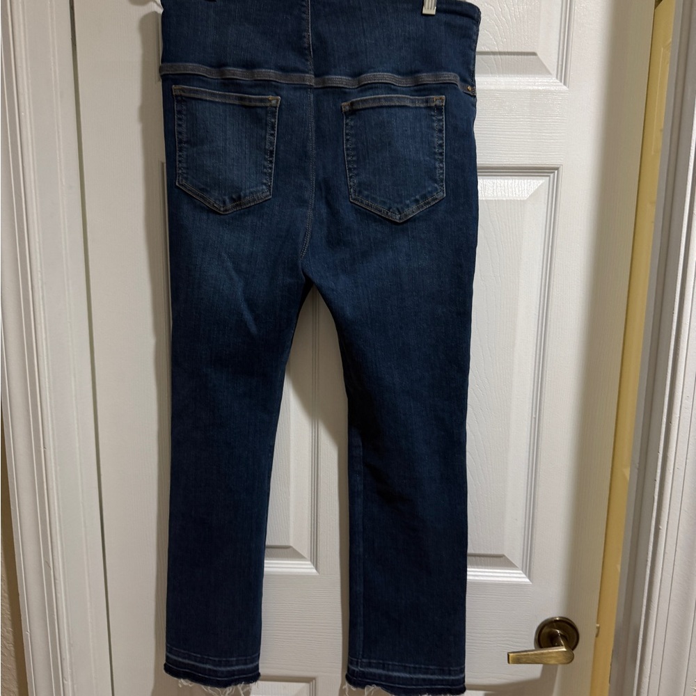 Lysse Dark Blue Ankle Jeans